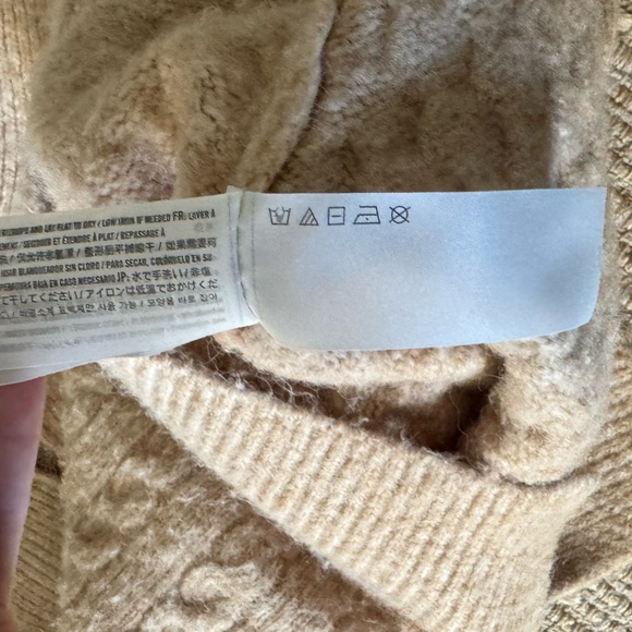 Abercrombie & Fitch Cable-knit Quarter Zip Sweater - Picture 5 of 8